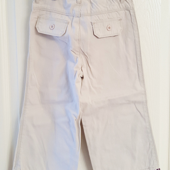 Girls TEA COLLECTION CROP PANT NWT TODDLER SIZES Beautiful - Picture 5 of 7